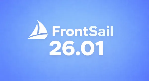 FrontSail 26.01: Changelog